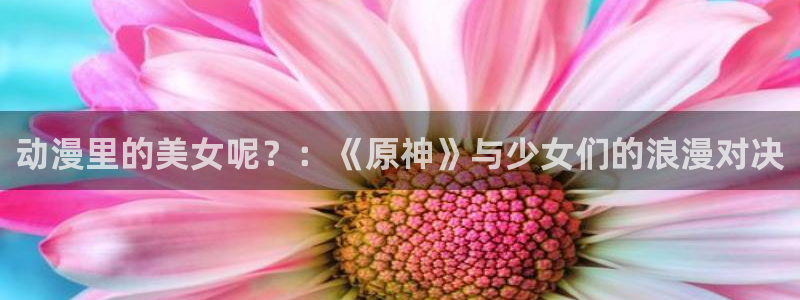 jojo第五部免费樱花动漫：动漫里的美女呢？：《原神》与少女们的浪漫对决