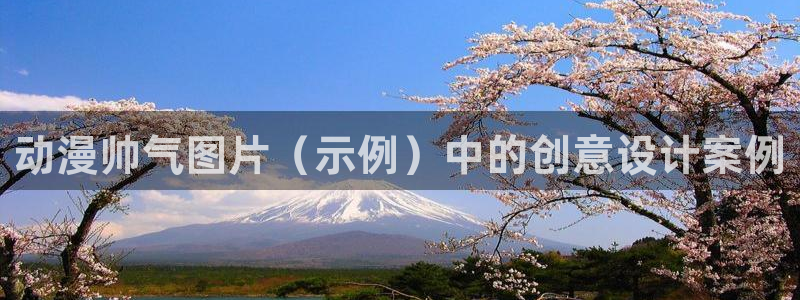 夜勤病栋动漫樱花动漫：动漫帅气图片（示例）中的创意设计案例